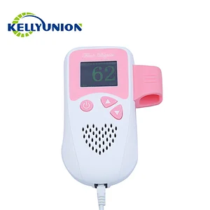 Best quality Portable Hospital Grade oem pocket fetal doppler KFT-05-LCD