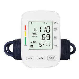 Automatic Digital Blood Pressure Monitor sphygmomanometer Tonometer tensiometer Heart Rate Pulse Meter BP Monitor