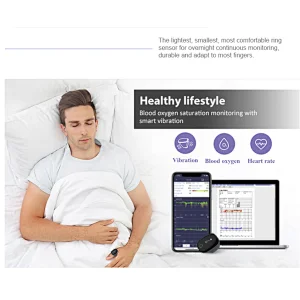 Wellue O2Ring APP PC Report Wireless Sleep Apnea Breathing Monitor Sensor Pulse Oximeter