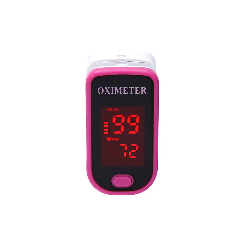 2022 hot sale oxygen Saturimetro White LED finger pulse oximeter