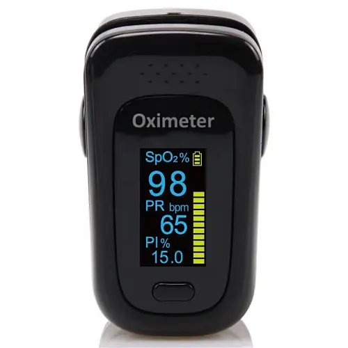 Bluetooth LED Oximetro Finger Pulse Oximeter Blood Oxygen Saturation Meter Fingertip Pulse Oximeter