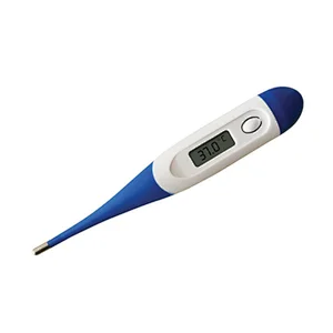 CE FDA Adult Baby Oral Waterproof LCD Screen Medical Flexible Digital Thermometer PT-101H
