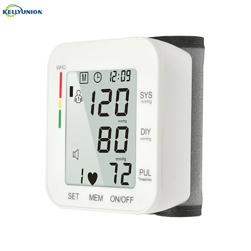 CE High Quality Digital Sphygmomanometer Bp Monitor Wrist Blood Pressure