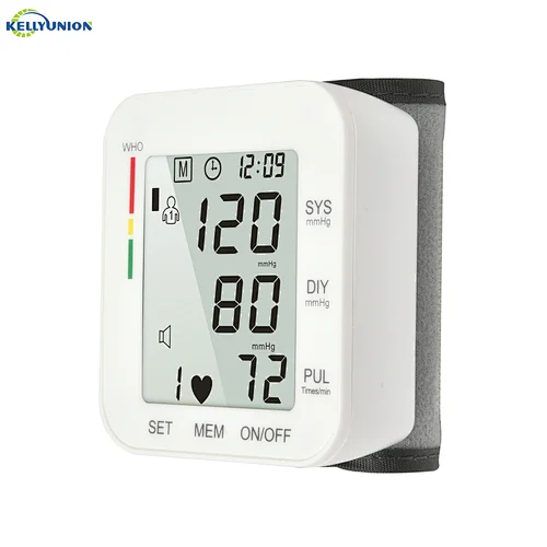 CE High Quality Digital Sphygmomanometer Bp Monitor Wrist Blood Pressure