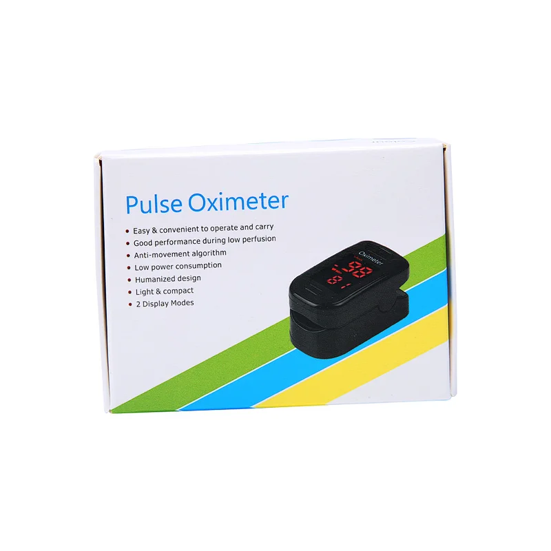 CE approved LED display fingertip pulse oximeter