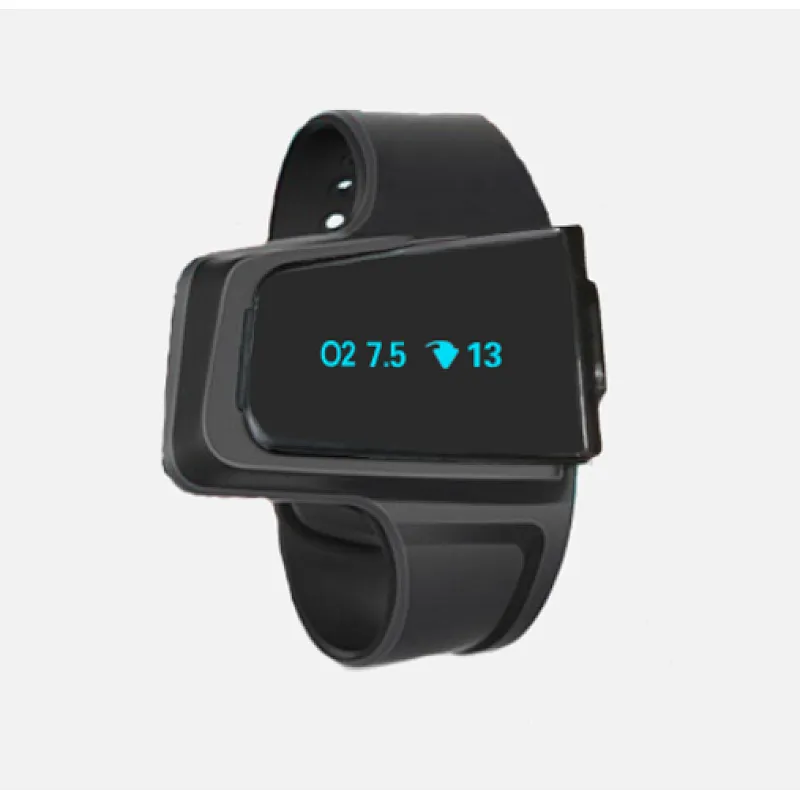 Checkme O2 Portable Wrist Ring Probe Oxygen Level Monitor SpO2 Oximeter