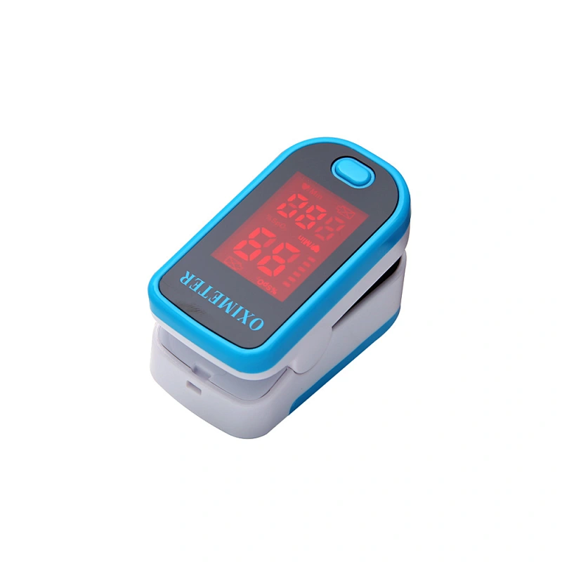 2023 hot sale oxygen Saturimetro White LED finger pulse oximeter