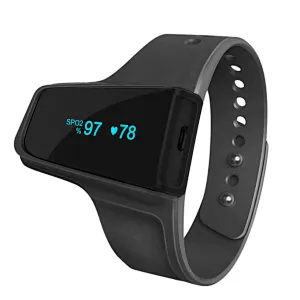 Checkme O2 Portable Wrist Ring Probe Oxygen Level Monitor SpO2 Oximeter