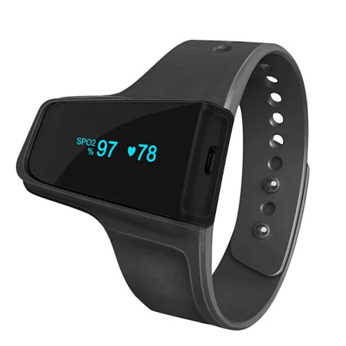 Checkme O2 Portable Wrist Ring Probe Oxygen Level Monitor SpO2 Oximeter