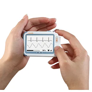 Checkme Pro Home Use Clinic Doctor Handheld Monitor ECG/EKG Holter Machine EKG Monitor