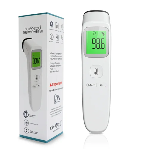 Temperature Instruments Digital Infrared Single laser Hand-held Non Contact infrared forehead Thermometers