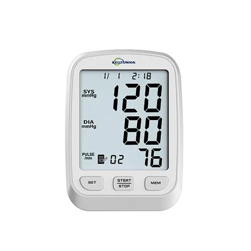 CE ISO approved Automatic Digital Blood Pressure Monitor Heart Rate Pulse Meter BP Monitor