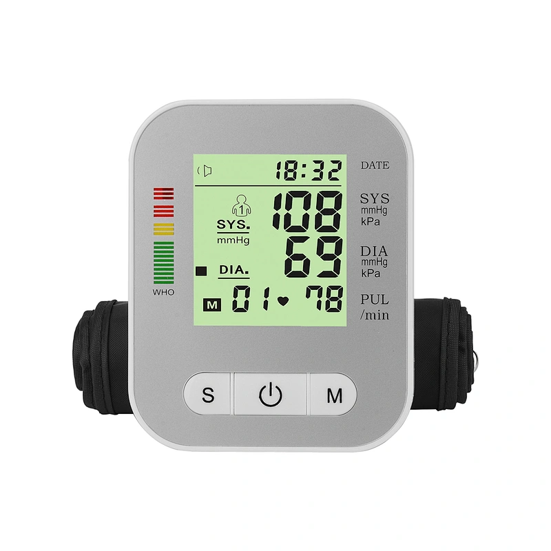 Hot sale USB Upper Heart Rate Pulse Meter Arm Automatic Electronic Digital Blood Pressure Monitor