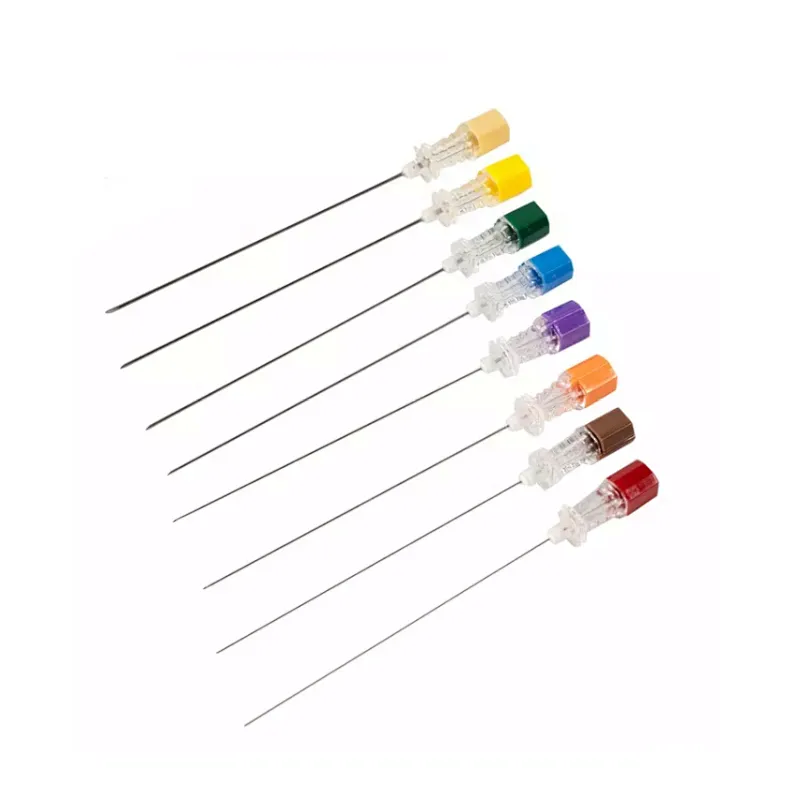 Disposable Sterile Medical 16G 17G 18G 19G 20G 21G 22G 23G 24G 25G 26G 27G Anesthesia Spinal Needle