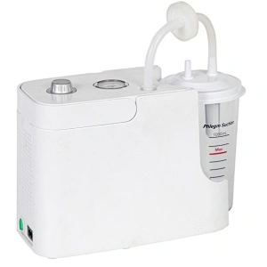 Portable Electric Dental Sputum Aspirator Medical Suction Machine Ce 3 Years Oil-free Piston Pump Portable Phlegm Suction Unit