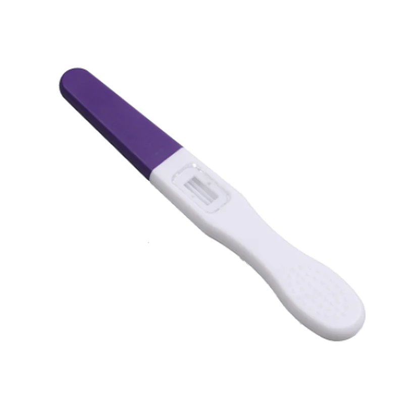 Urine LH Ovulation pregnancy Test empty plastic medical cassette midstream no test strip