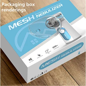 UN300 Portable Inhaler Mesh Nebulizer Handheld Portable Pocket Mesh Ultrasonic Nebulizer