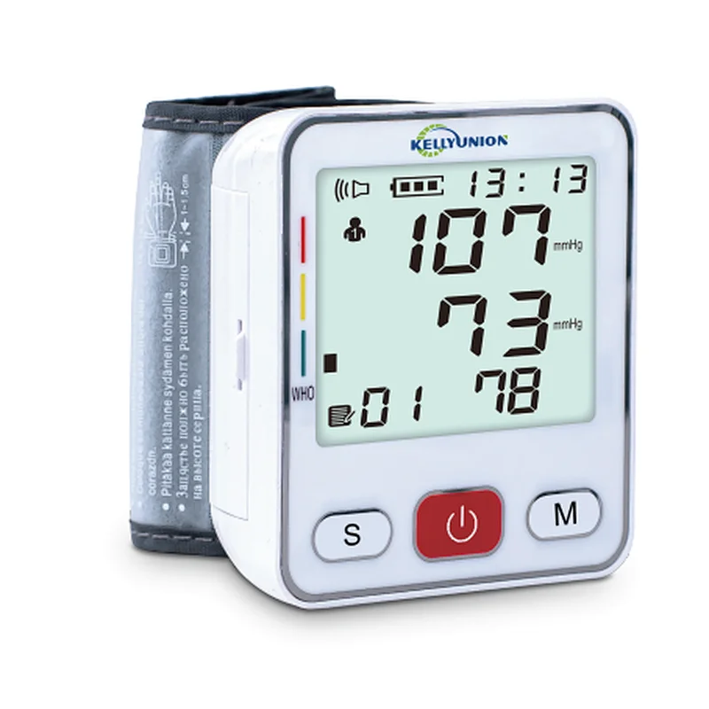 CE High Quality Digital Sphygmomanometer Bp Monitor Wrist Blood Pressure