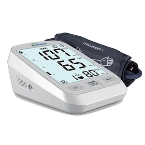 CE ISO approved Automatic Digital Blood Pressure Monitor Heart Rate Pulse Meter BP Monitor