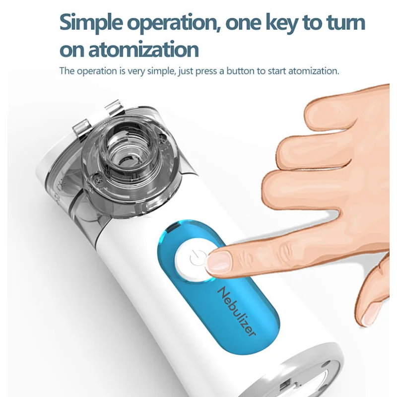 UN300 Portable Inhaler Mesh Nebulizer Handheld Portable Pocket Mesh Ultrasonic Nebulizer