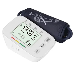 Automatic Digital Blood Pressure Monitor sphygmomanometer Tonometer tensiometer Heart Rate Pulse Meter BP Monitor