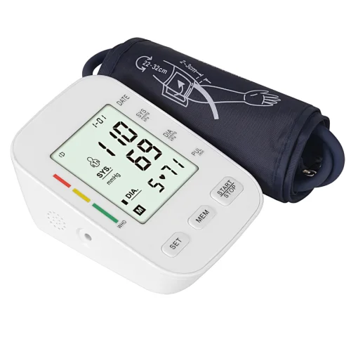 Automatic Digital Blood Pressure Monitor sphygmomanometer Tonometer tensiometer Heart Rate Pulse Meter BP Monitor