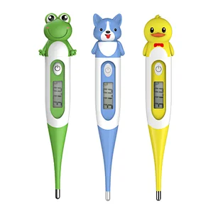 YD-206 Cartoon baby Waterproof LCD Screen Medical Flexible Digital Thermometer