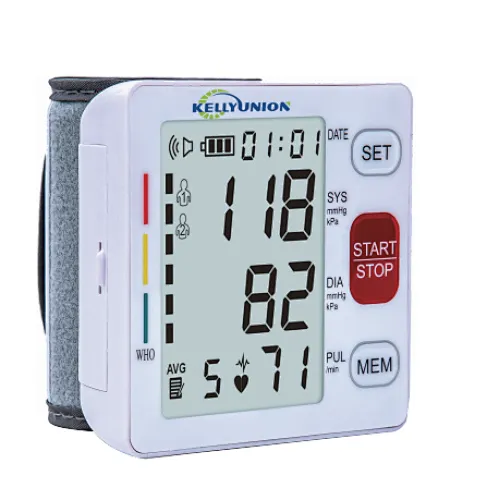CE High Quality Digital Sphygmomanometer Bp Monitor Wrist Blood Pressure