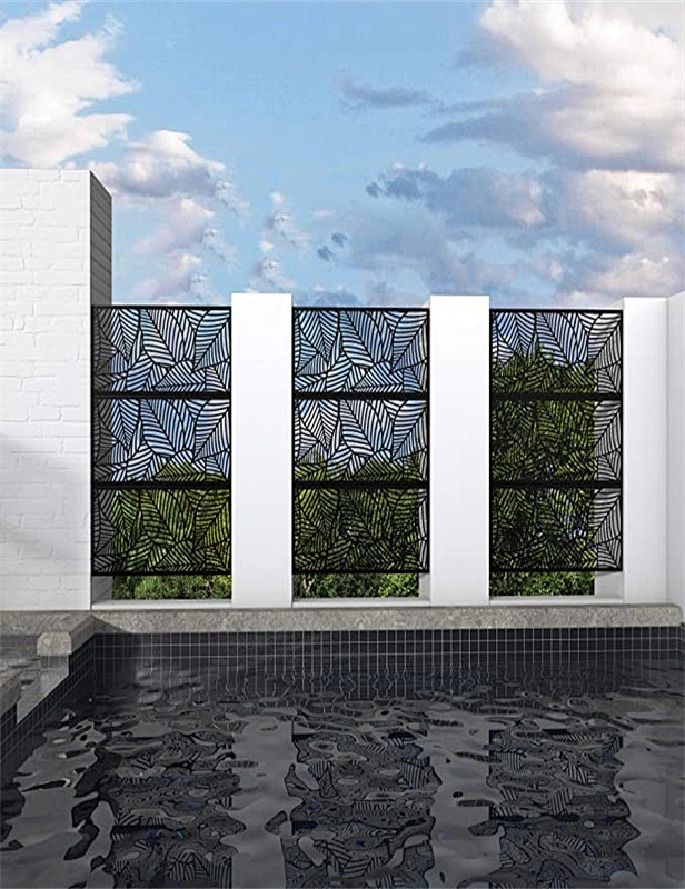 Garden Decorative Laser Cut Aluminum Fence