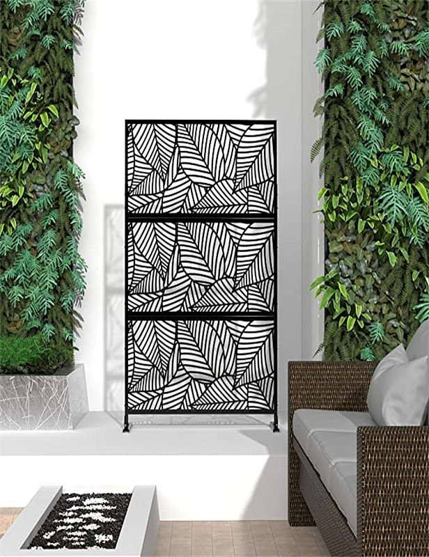 Garden Decorative Laser Cut Aluminum Fence