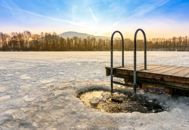 ice bath to sauna