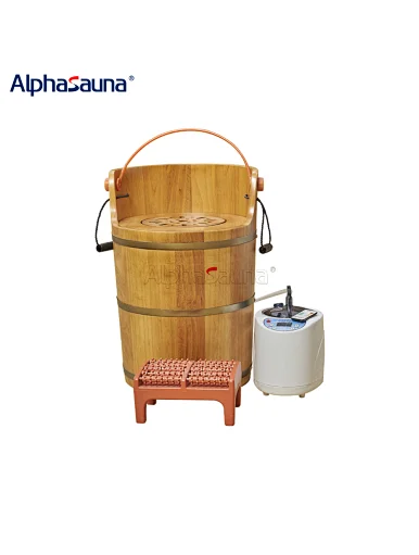 Wooden Steam Foot Bucket