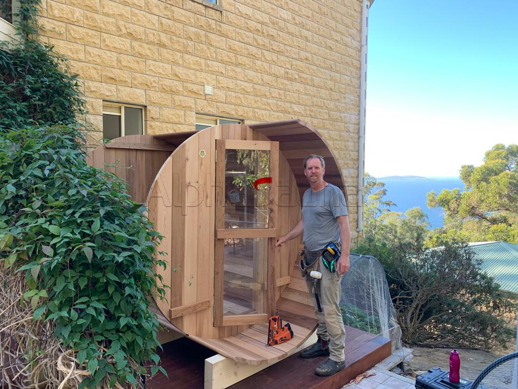 outdoor sauna 2 person