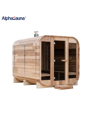 wood fired steam sauna