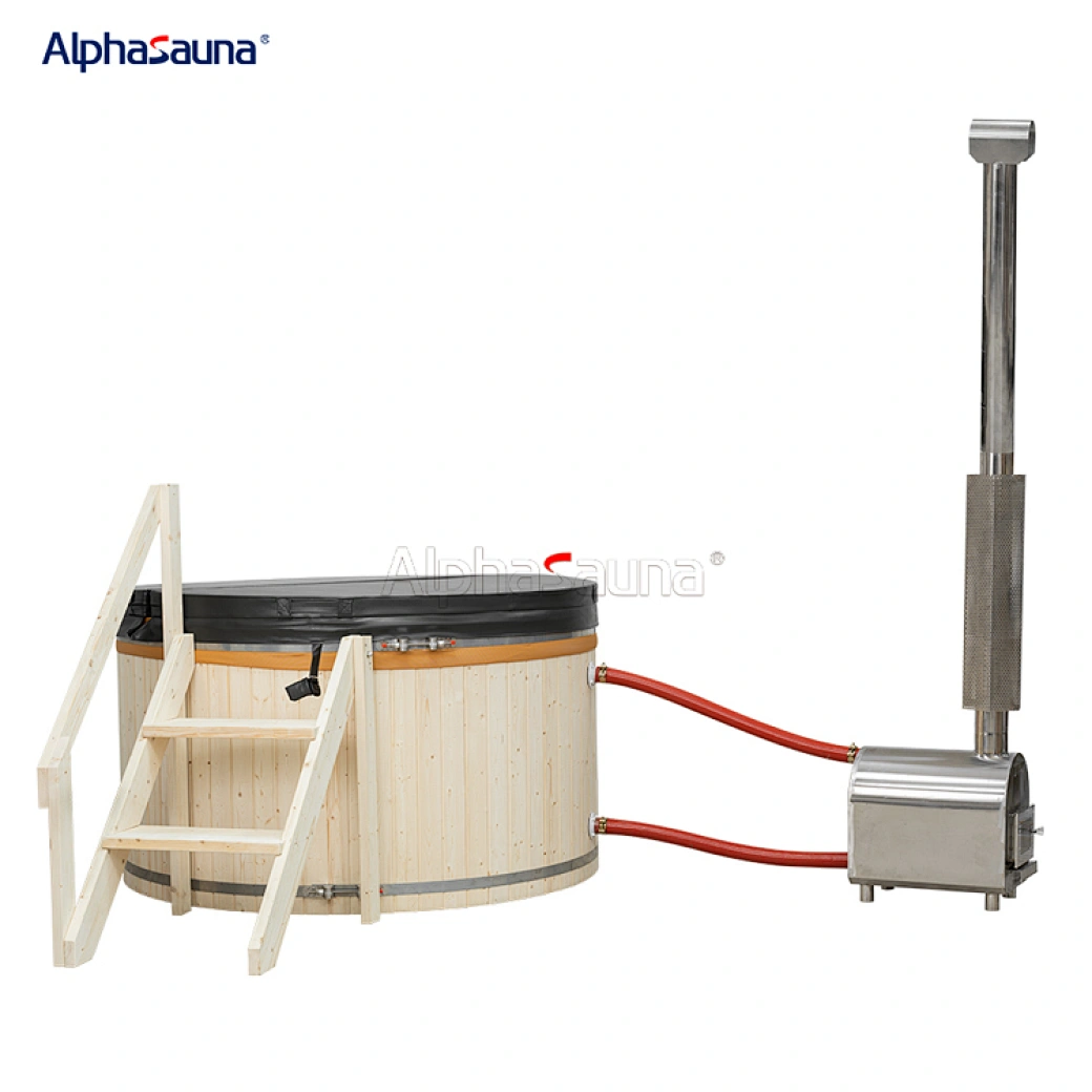 Wood Stove Hot Tub