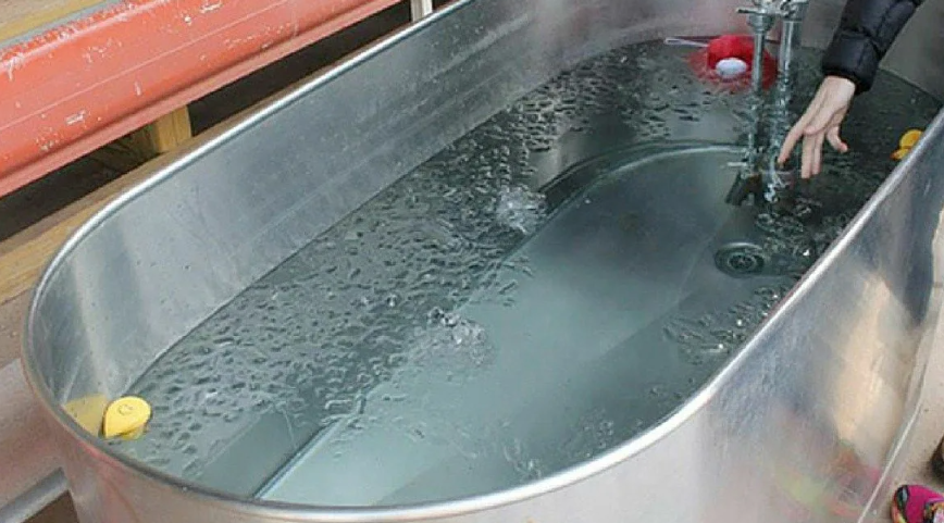 how cold for ice bath
