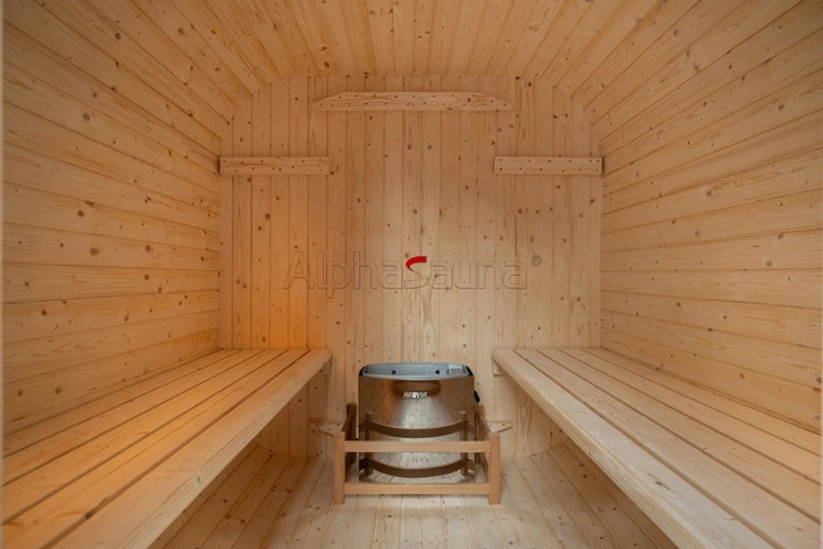 bantam outdoor traditional steam barrel saunas
