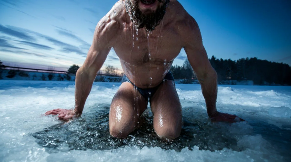 how many calories does an ice bath burn