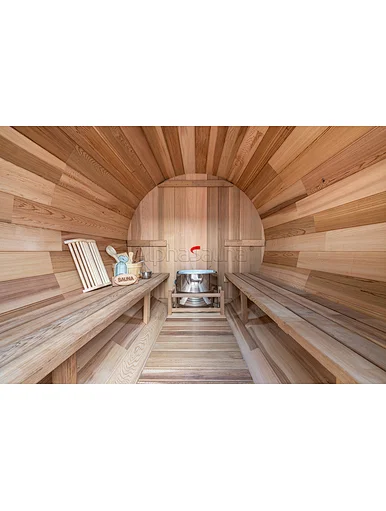 outdoor sauna room