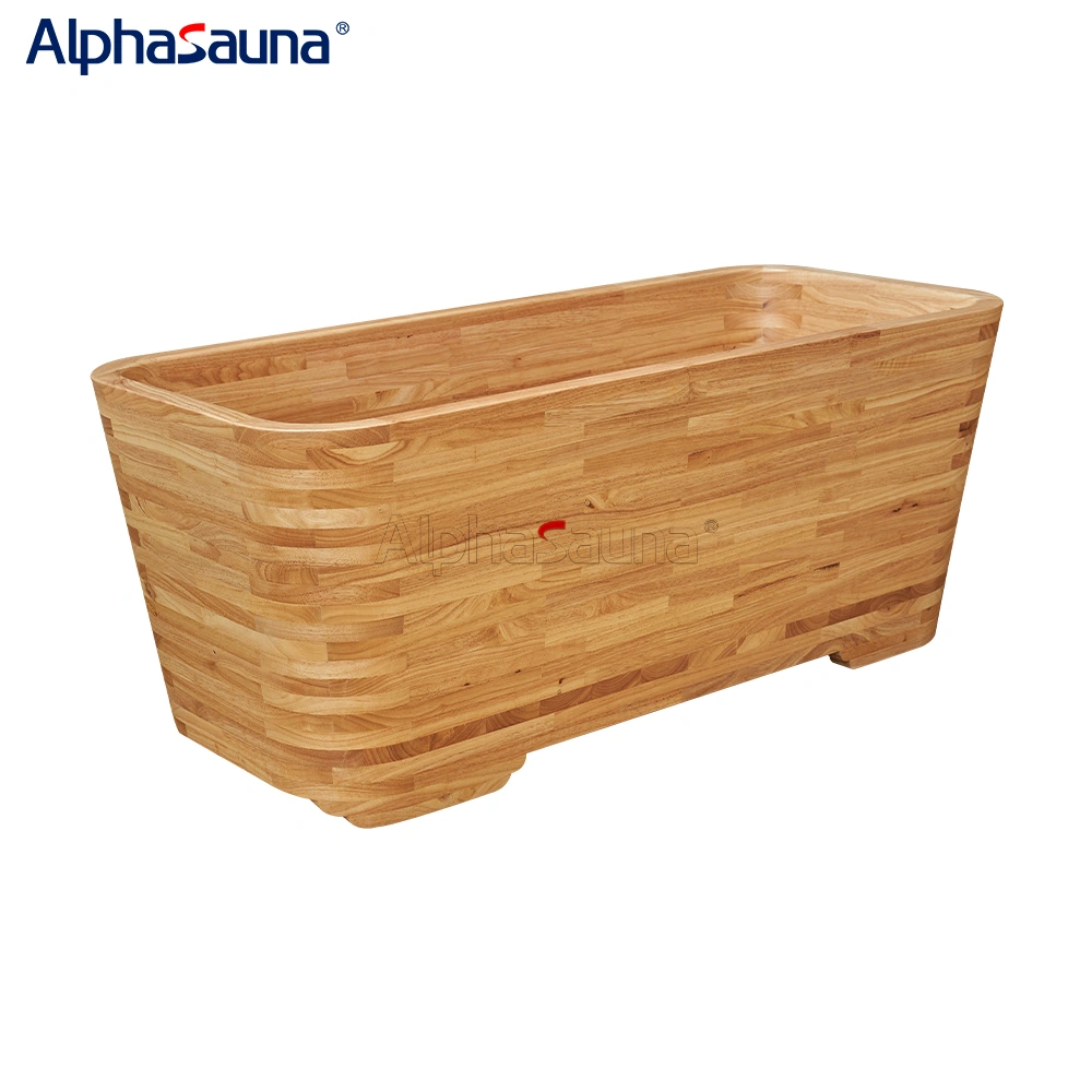 reclaimed wood bathtub tray
