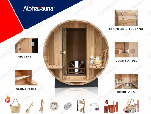2 person sauna outdoor