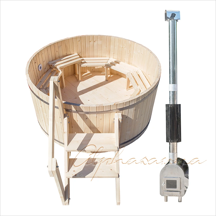 round wood hot tubs for sale