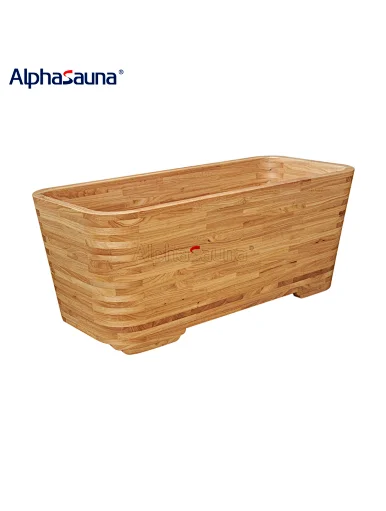 dark wood bathtub tray