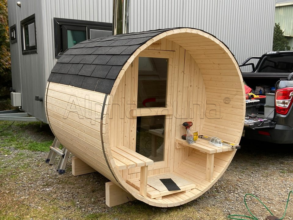 cedar barrel sauna