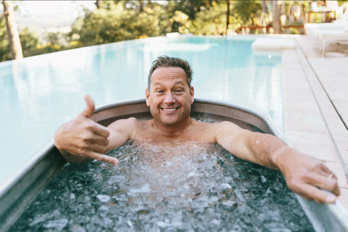 how long cold plunge after sauna