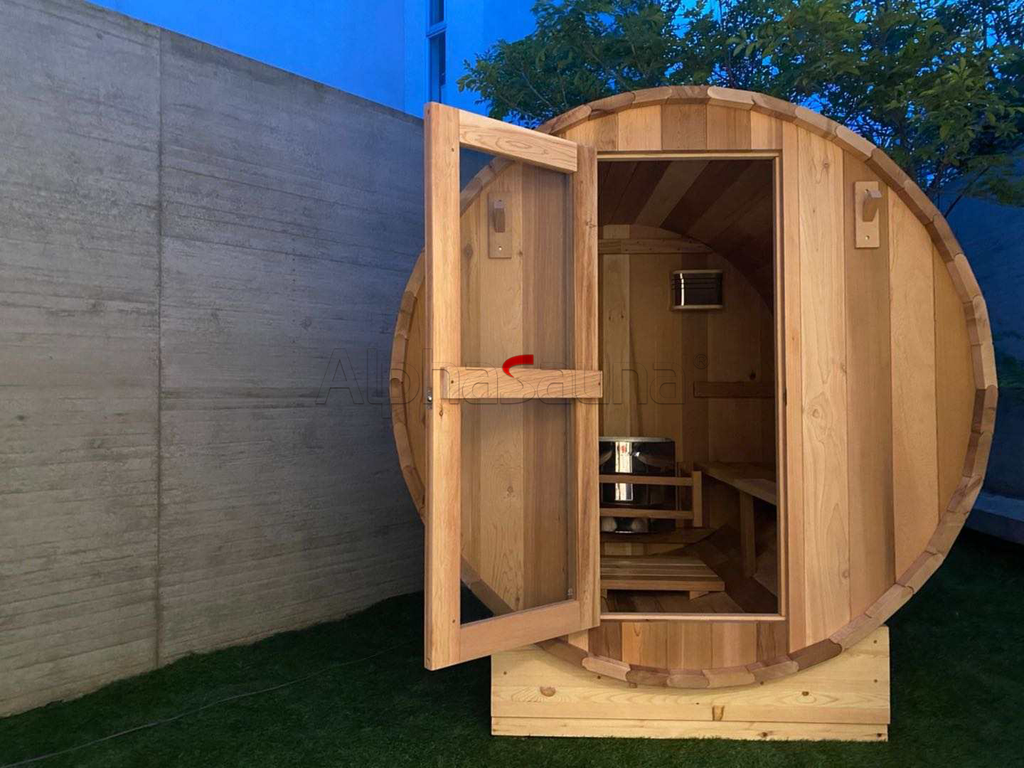 outdoor sauna 2 person