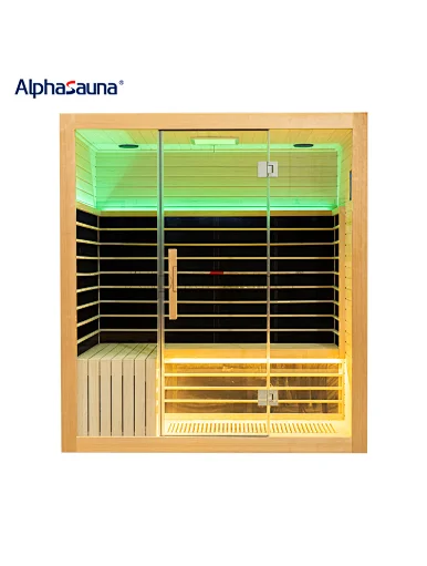 4 person outdoor infrared sauna