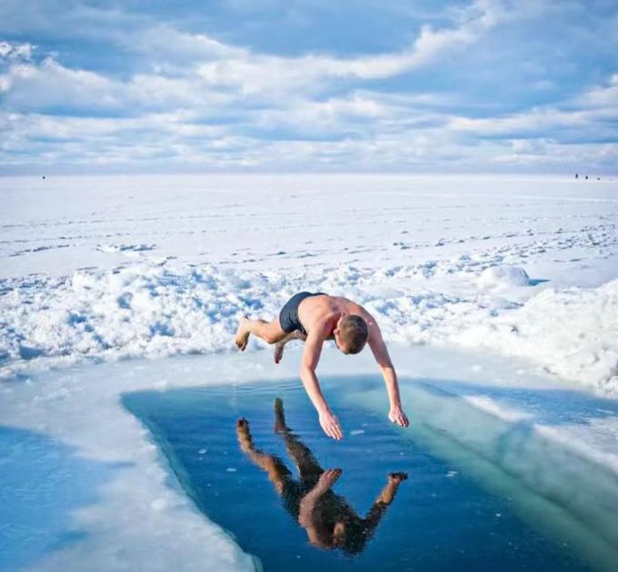 inflatable ice bath
