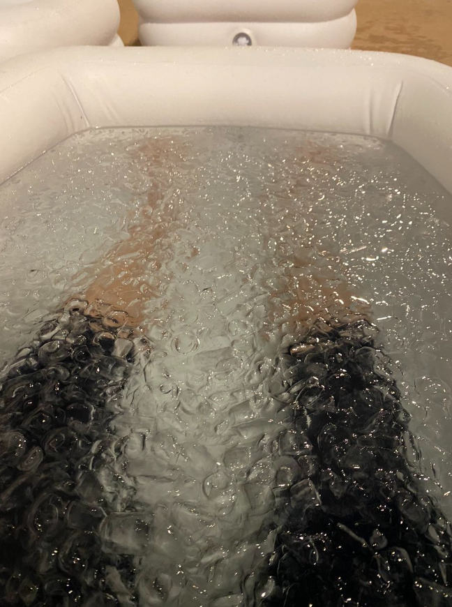 cold plunge installation