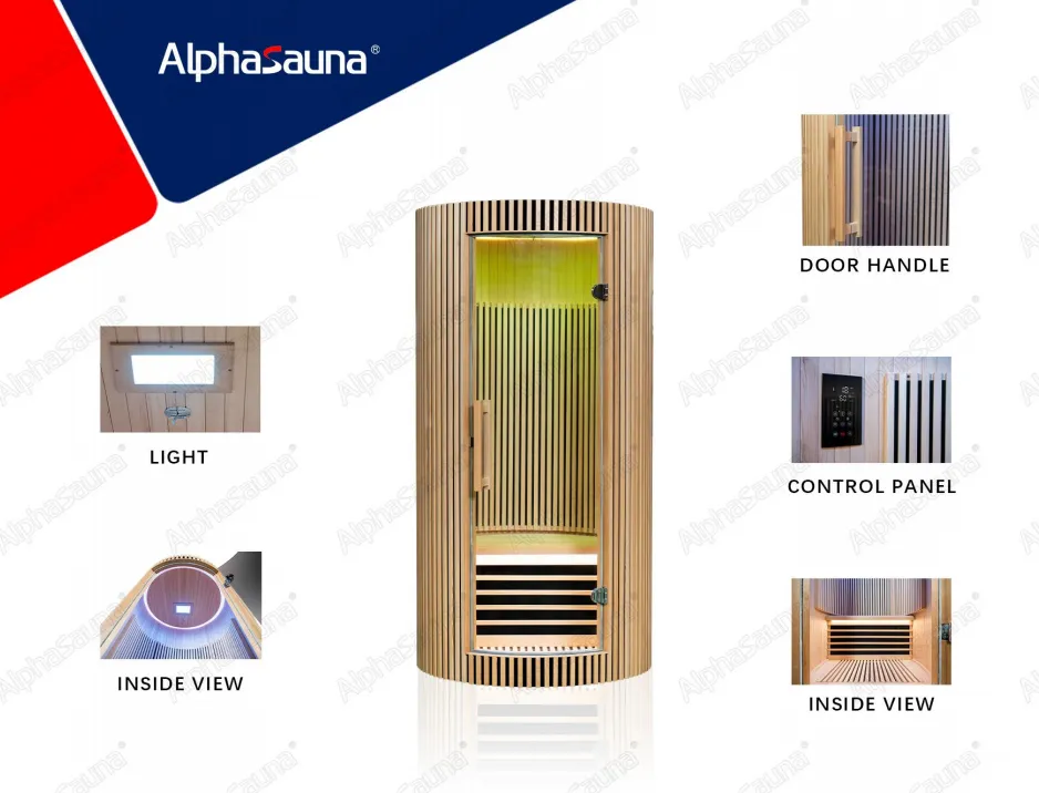 clearlight sanctuary 1 full spectrum one person infrared sauna